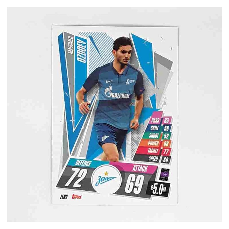 Match Attax Champions League Topps 2020 Magomed Ozdoev FC Zenit ZEN2