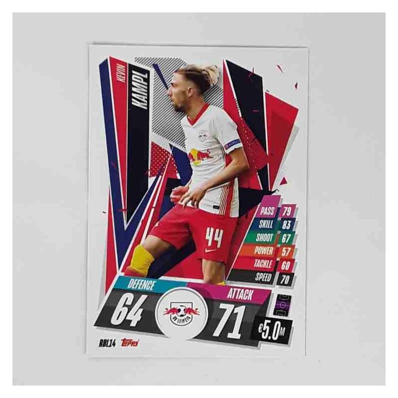 Match Attax Champions League Topps 2020 Kevin Kampl RB Leipzig RBL14