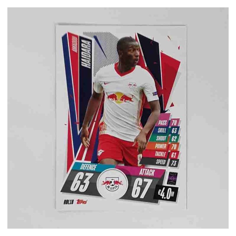 Match Attax Champions League Topps 2020 Amadou Haidara RB Leipzig RBL18