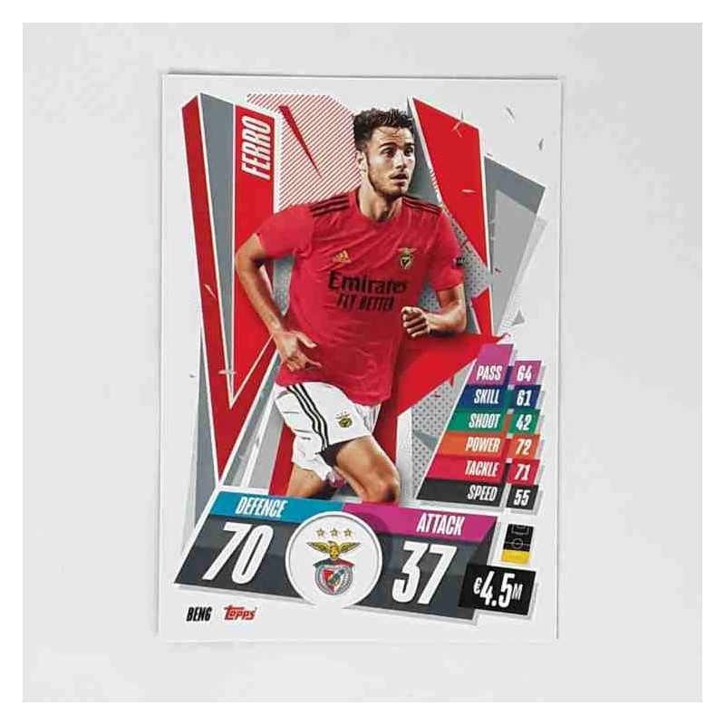 Match Attax Champions League Topps 2020 Ferro SL Benfica BEN6