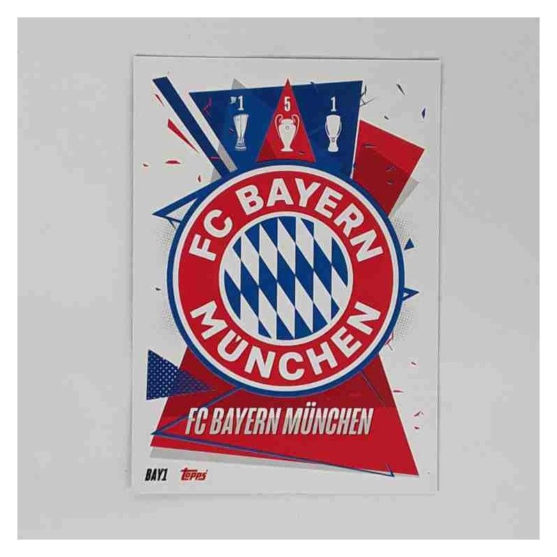 Match Attax Champions League Topps 2020 Team Badge FC Bayern München BAY1