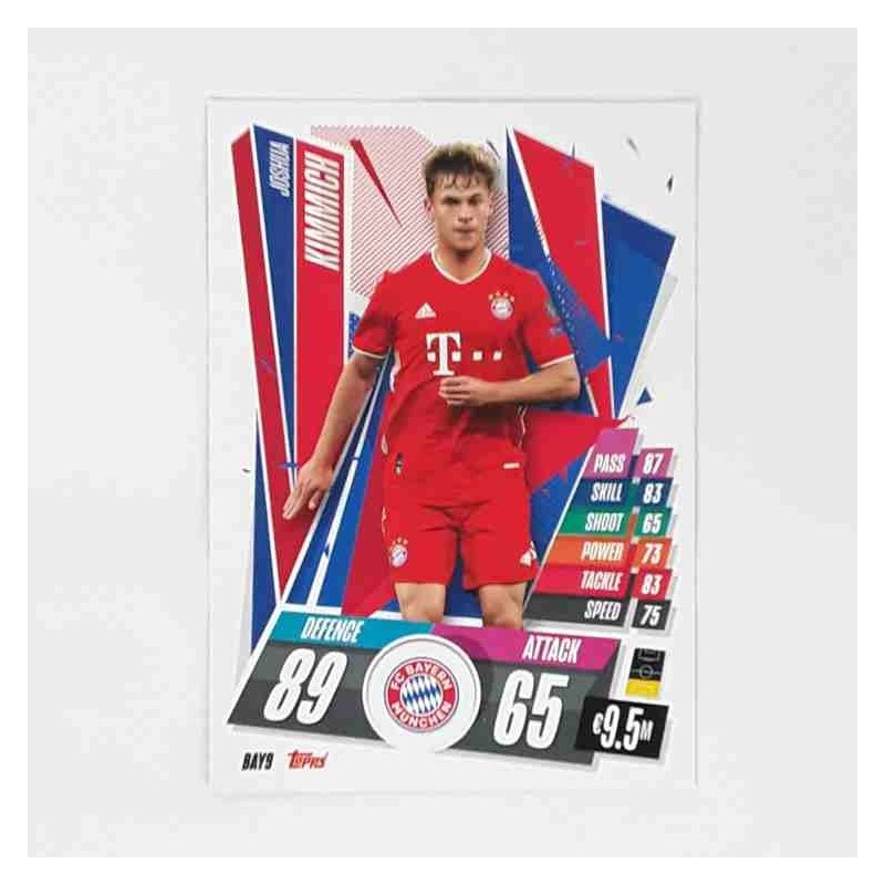 Match Attax Champions League Topps 2020 Joshua Kimmich FC Bayern München BAY9