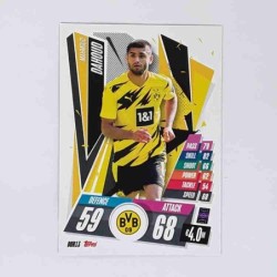 Match Attax Champions League Topps 2020 Mahmoud Dahoud Borussia Dortmund DOR13