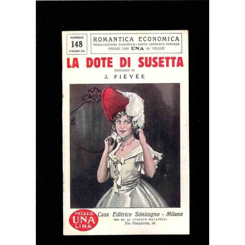 La dote di Susette di Fievee J.