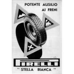 Pirelli stella bianca  illustrato Mario Duse
