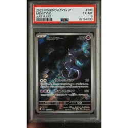 Psa Pokemon sv2a 183/165 mewtwo art