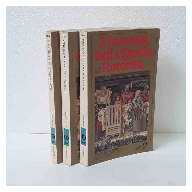 I romanzi della tavola rotonda - 3 volumi di Boulenger Jacques