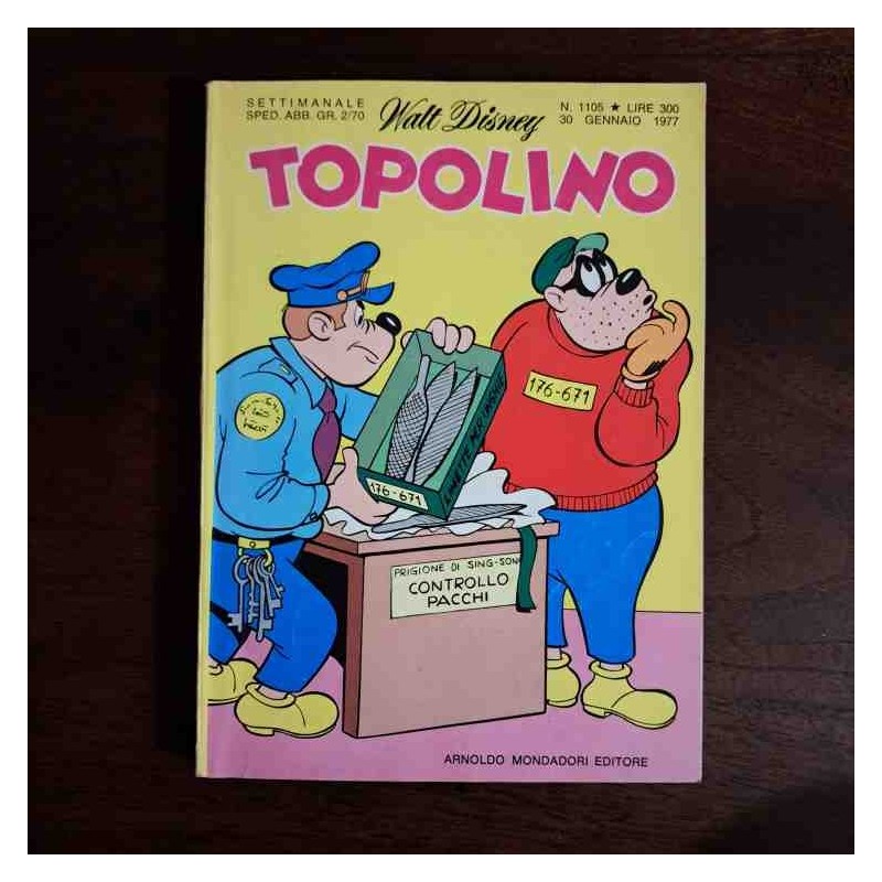 Topolino Libretto n.1105 Walt Disney