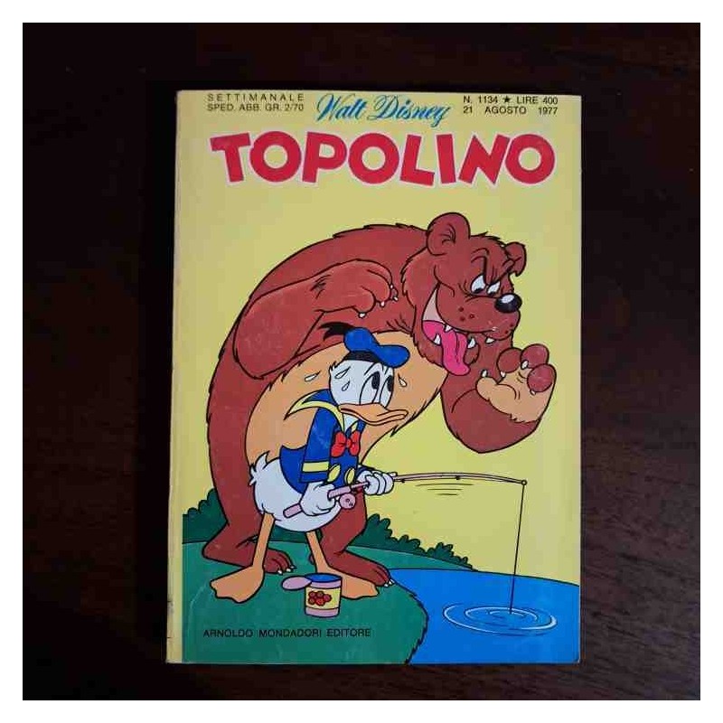 Topolino Libretto n.1134 Walt Disney con bollino