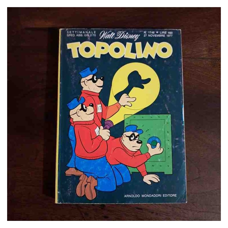 Topolino Libretto n.1148 Walt Disney con bollino