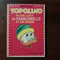 Topolino Libretto n.805 Walt Disney con bollino e cedola