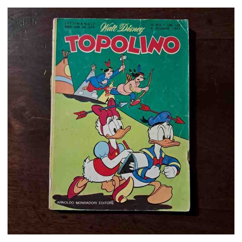 Topolino Libretto n.810 Walt Disney con bollino