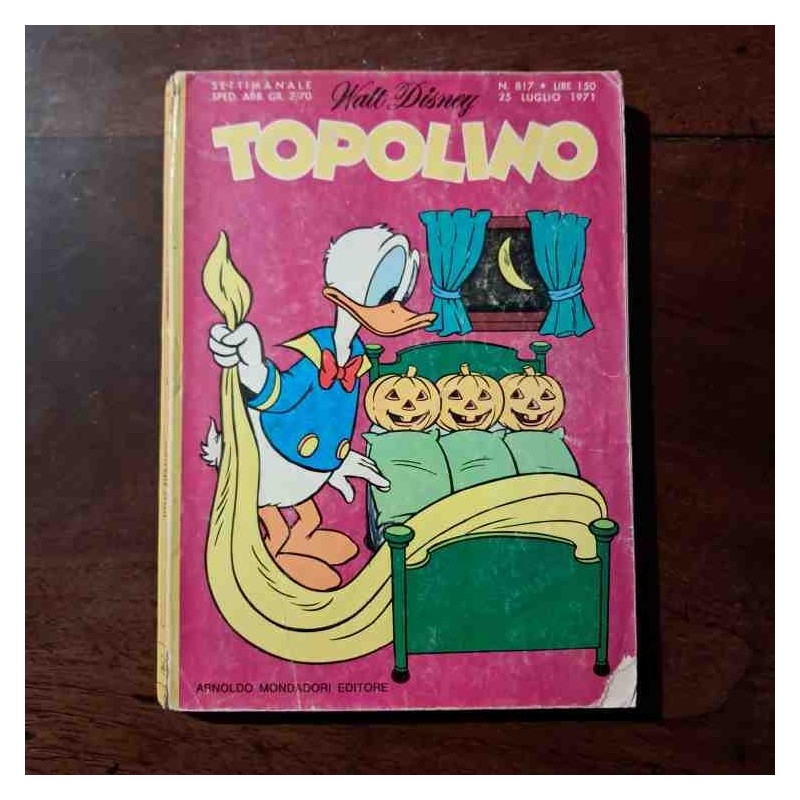 Topolino Libretto n.817 Walt Disney con bollino