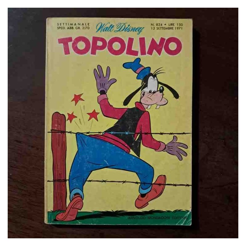 Topolino Libretto n.824 Walt Disney con bollino