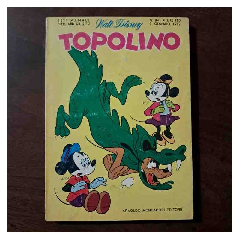 Topolino Libretto n.841 Walt Disney