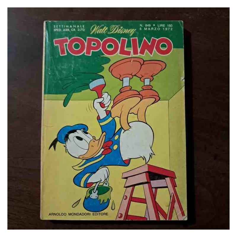 Topolino Libretto n.849 Walt Disney