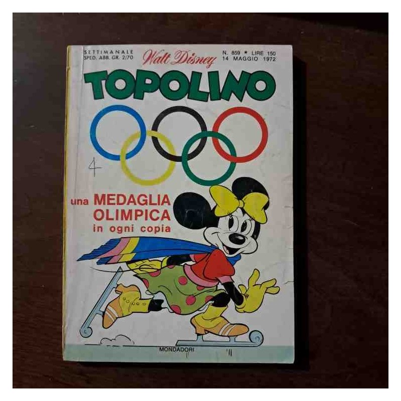 Topolino Libretto n.859 Walt Disney