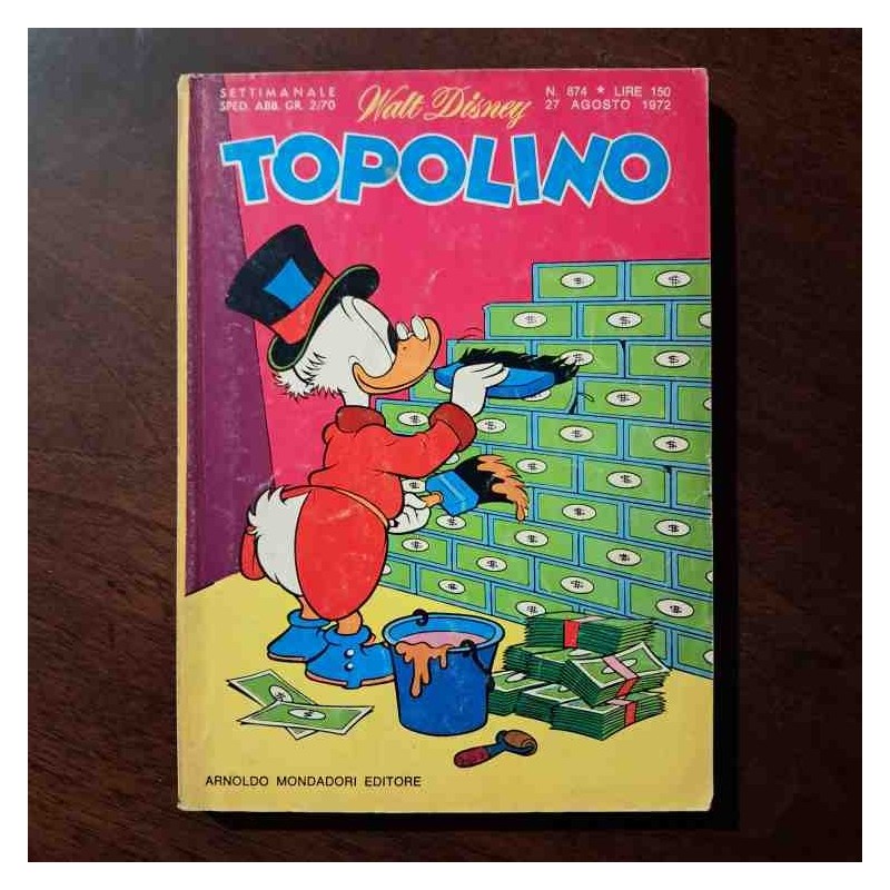 Topolino Libretto n.874 Walt Disney