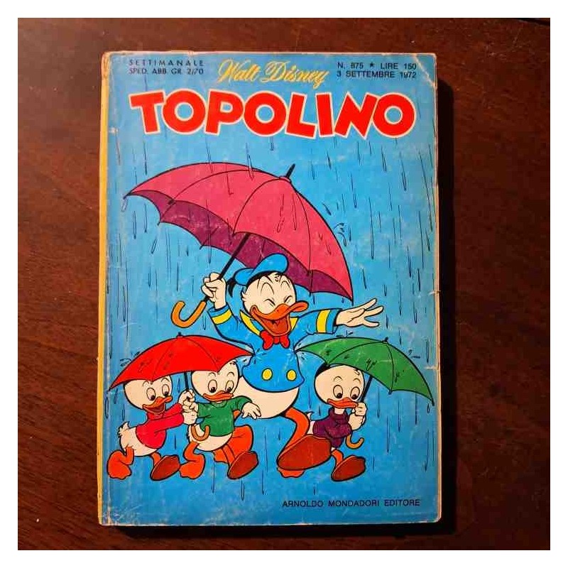 Topolino Libretto n.875 Walt Disney