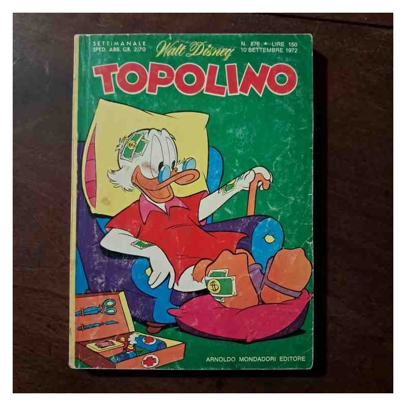 Topolino Libretto n.876 Walt Disney