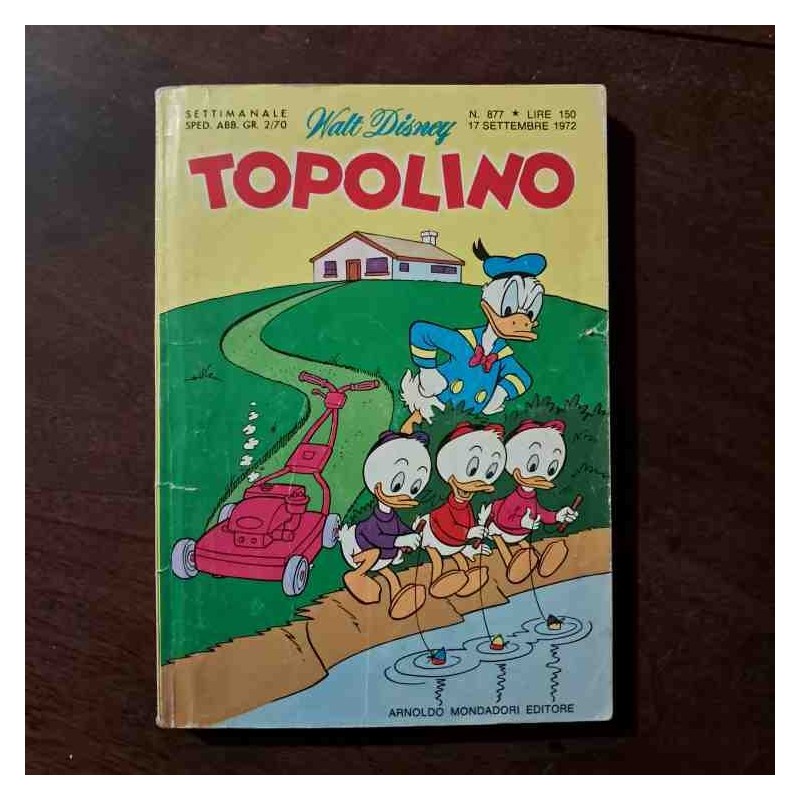 Topolino Libretto n.877 Walt Disney con bollino