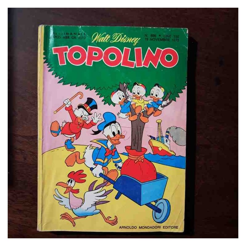 Topolino Libretto n.886 Walt Disney con bollino