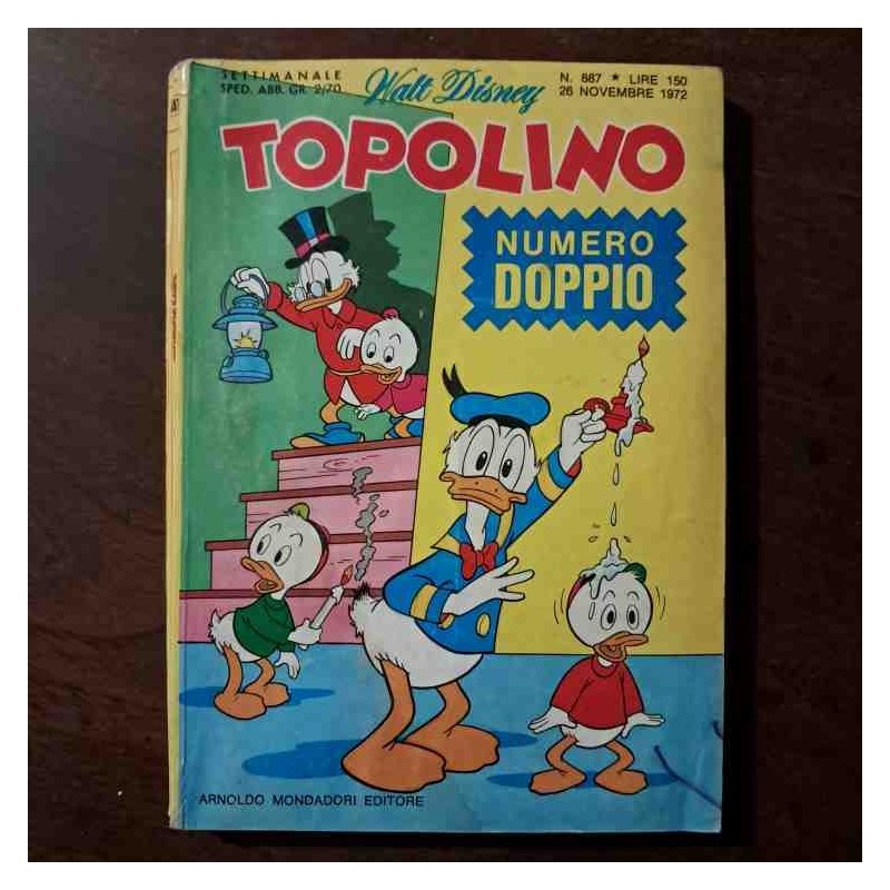 Topolino Libretto n.887 Walt Disney con bollino