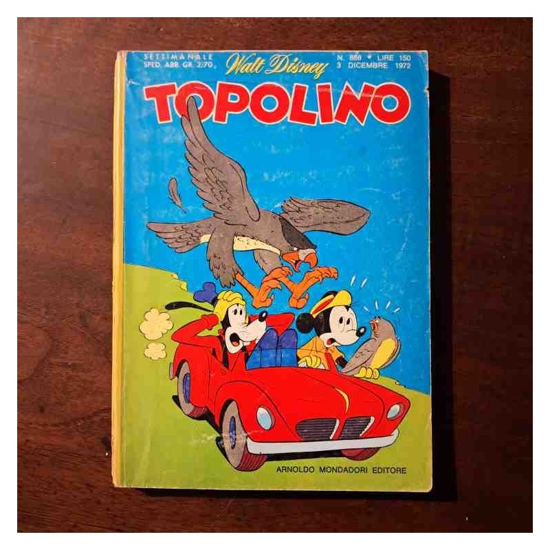 Topolino Libretto n.888 Walt Disney con bollino