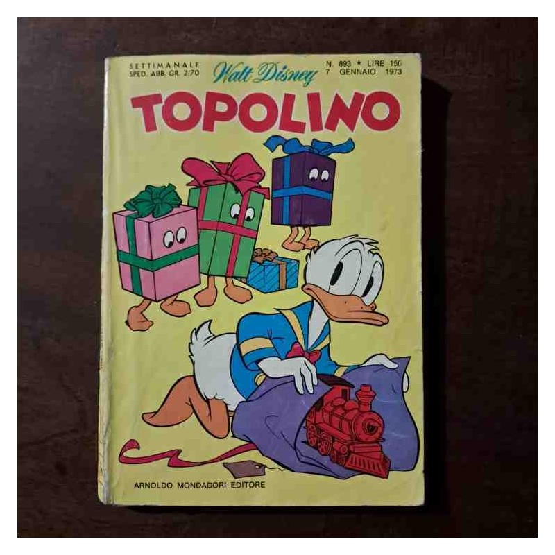 Topolino Libretto n.893 Walt Disney con bollino