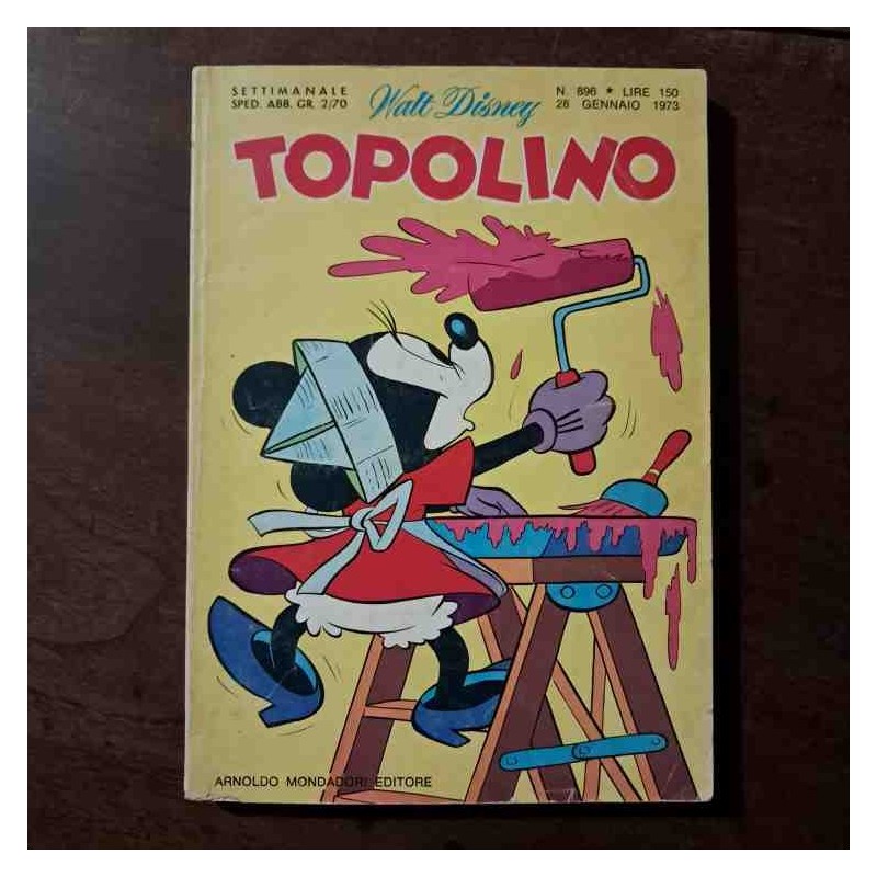 Topolino Libretto n.896 Walt Disney con bollino