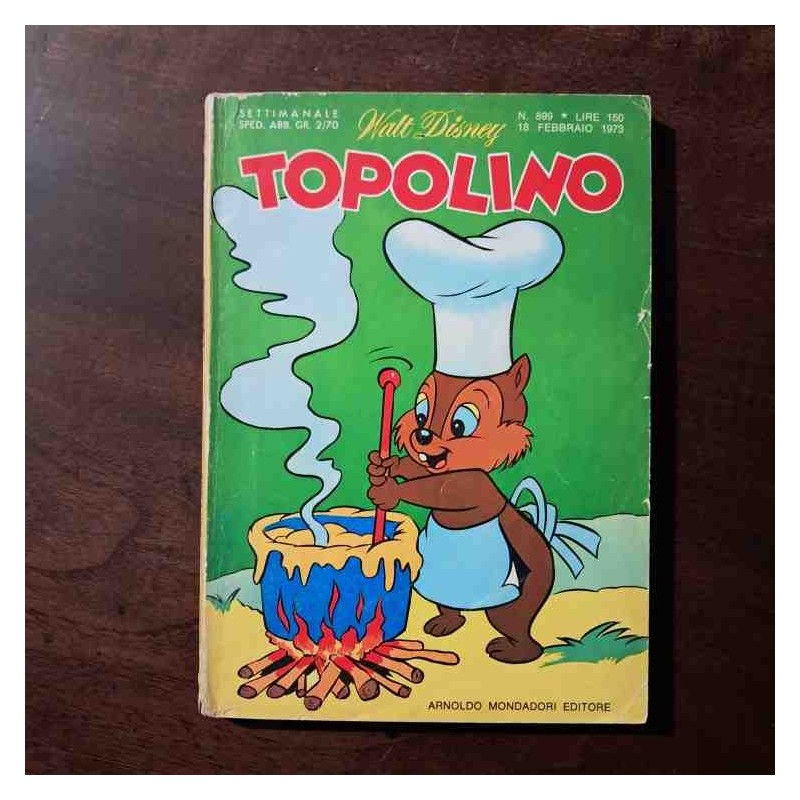 Topolino Libretto n.899 Walt Disney con bollino