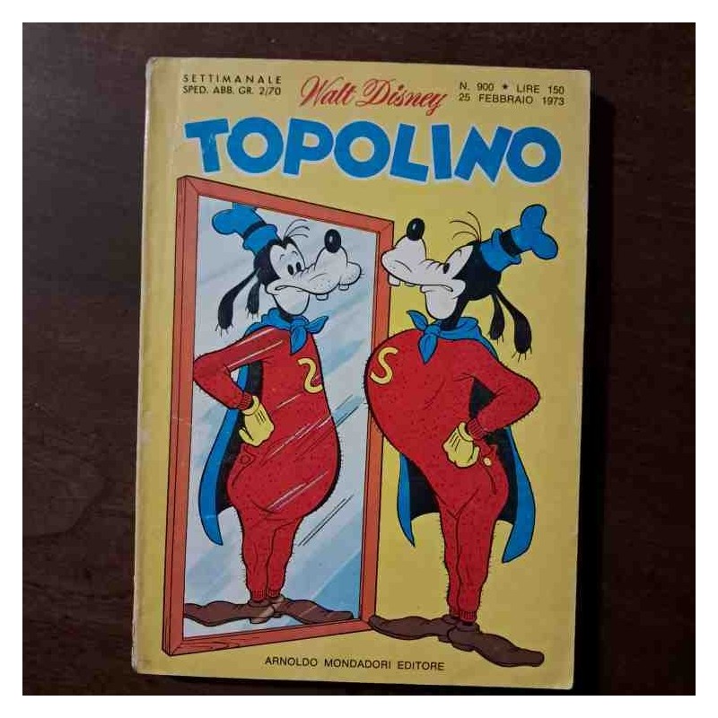 Topolino Libretto n.900 Walt Disney con cedola