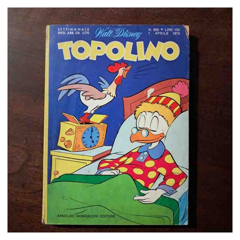 Topolino Libretto n.905 Walt Disney con bollino