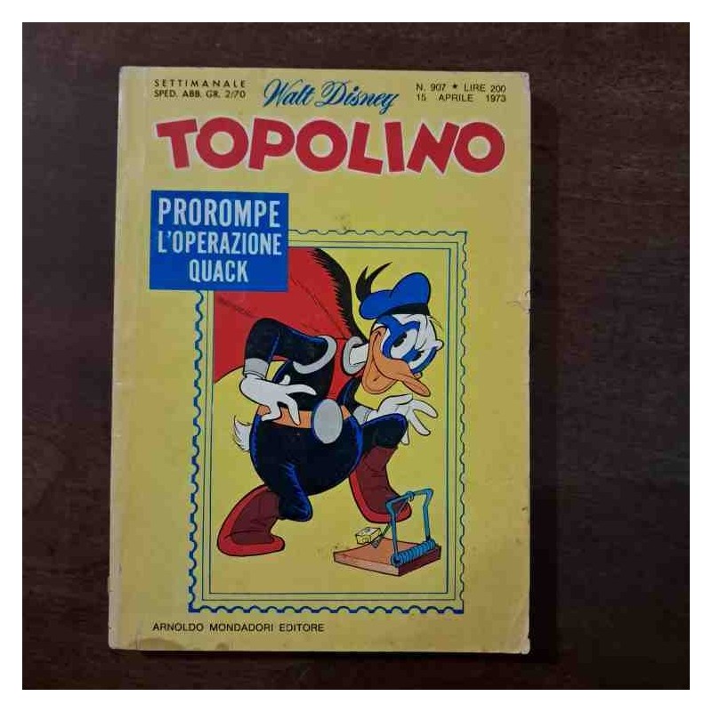 Topolino Libretto n.907 Walt Disney