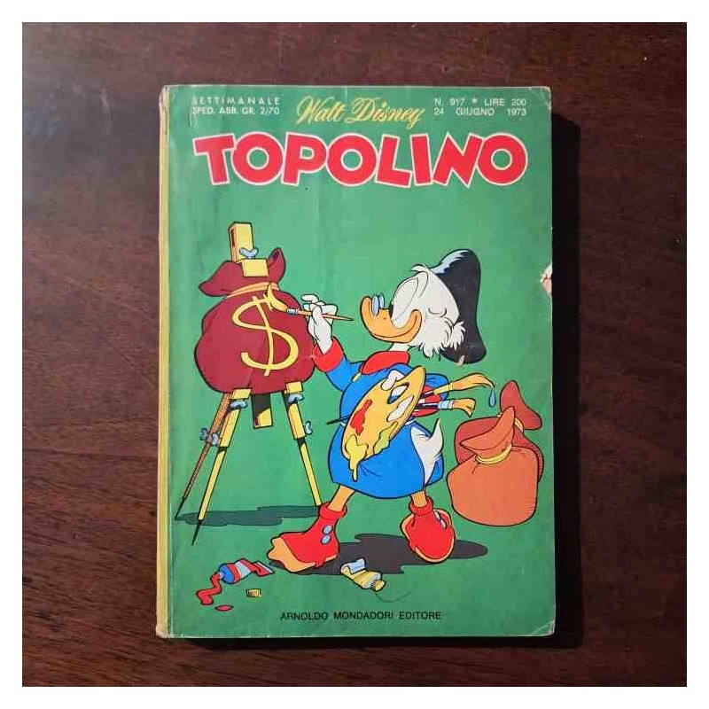 Topolino Libretto n.917 Walt Disney con bollino