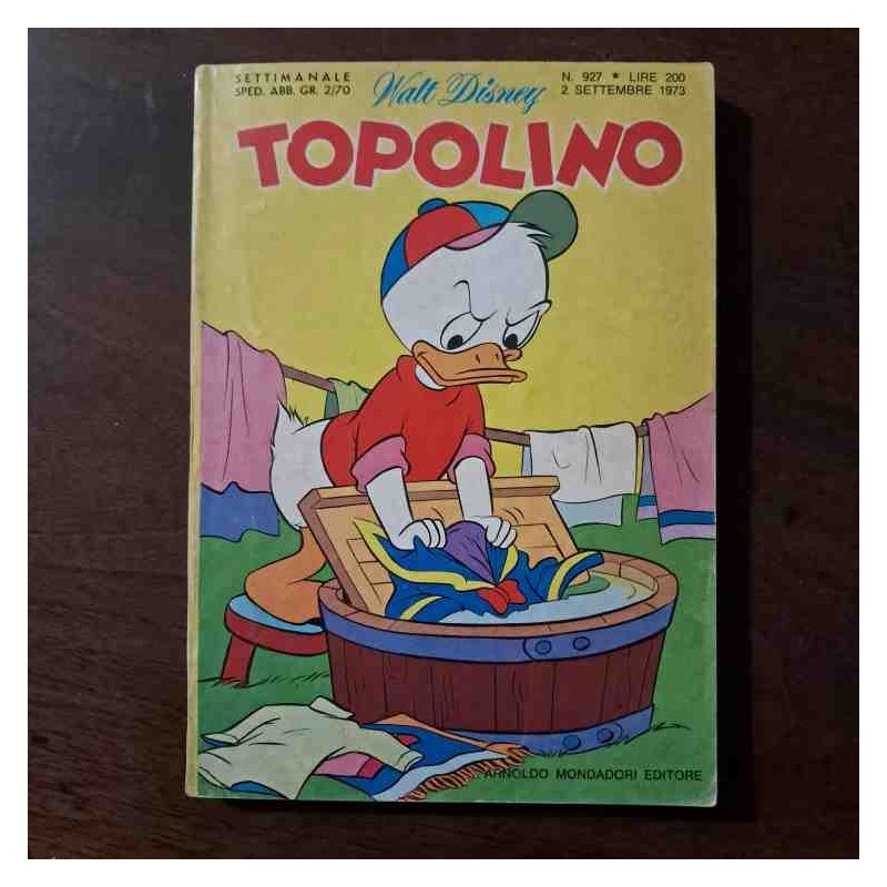 Topolino Libretto n.927 Walt Disney