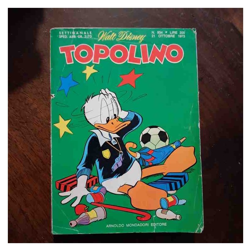 Topolino Libretto n.934 Walt Disney con bollino