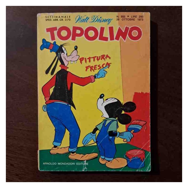 Topolino Libretto n.935 Walt Disney con bollino