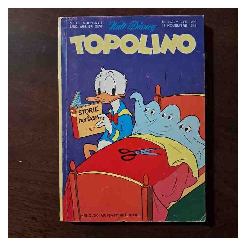 Topolino Libretto n.938 Walt Disney con cedola