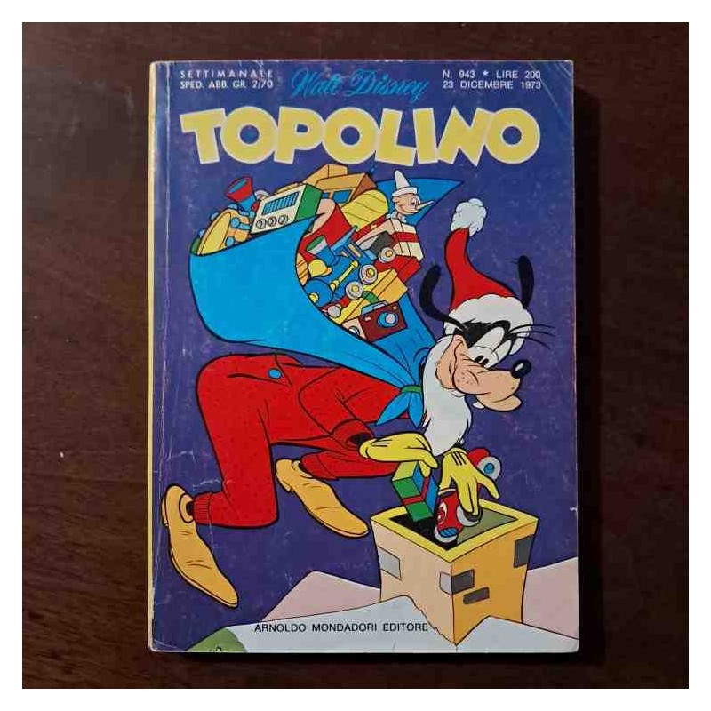 Topolino Libretto n.943 Walt Disney con bollino