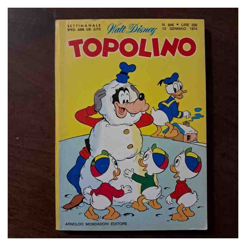 Topolino Libretto n.946 Walt Disney con bollino