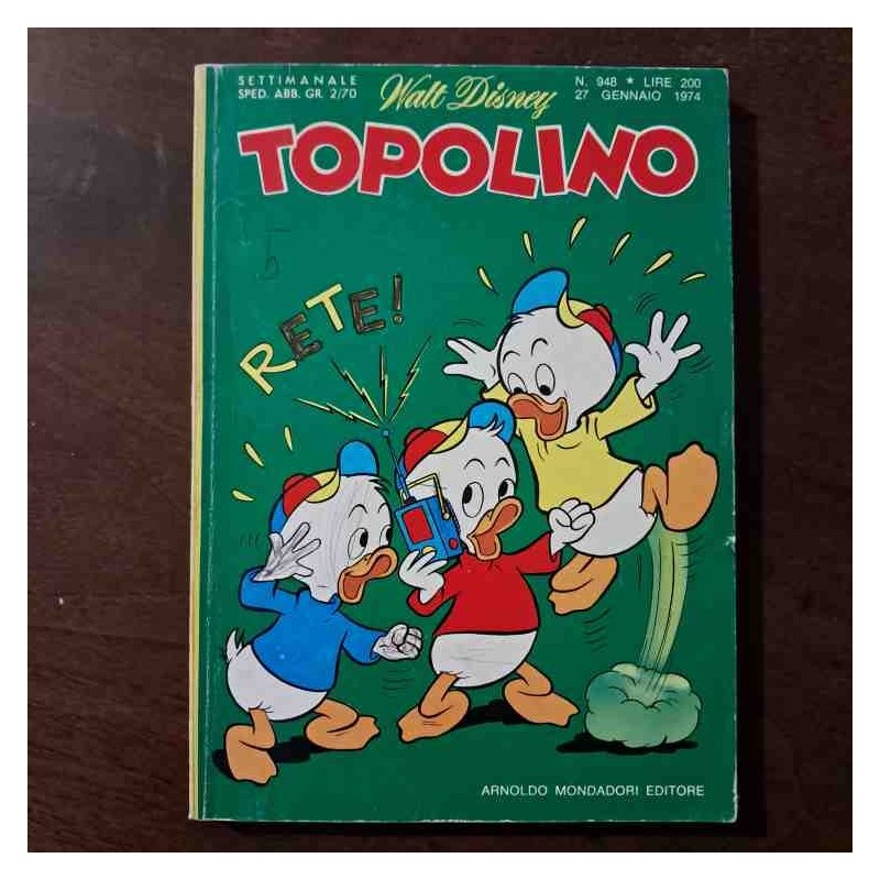 Topolino Libretto n.948 Walt Disney con bollino