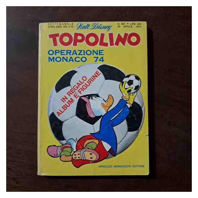 Topolino Libretto n.961 Walt Disney con bollino