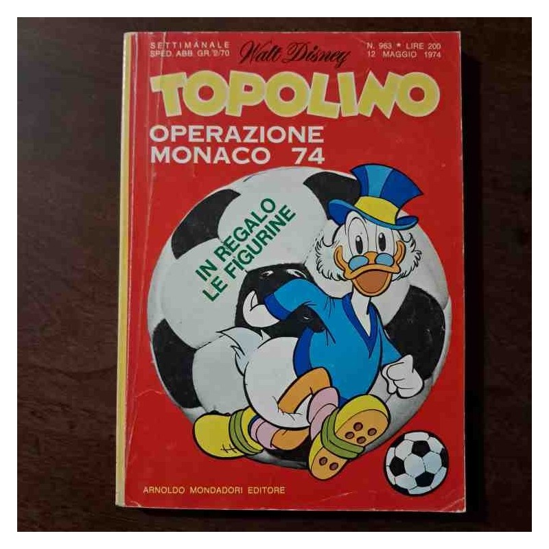 Topolino Libretto n.963 Walt Disney con bollino