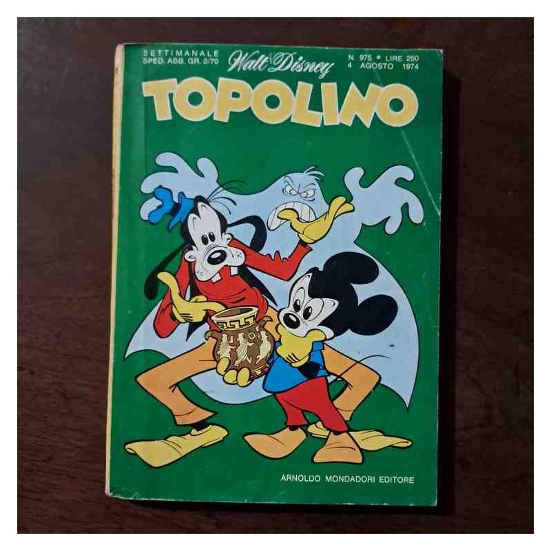 Topolino Libretto n.975 Walt Disney con bollino