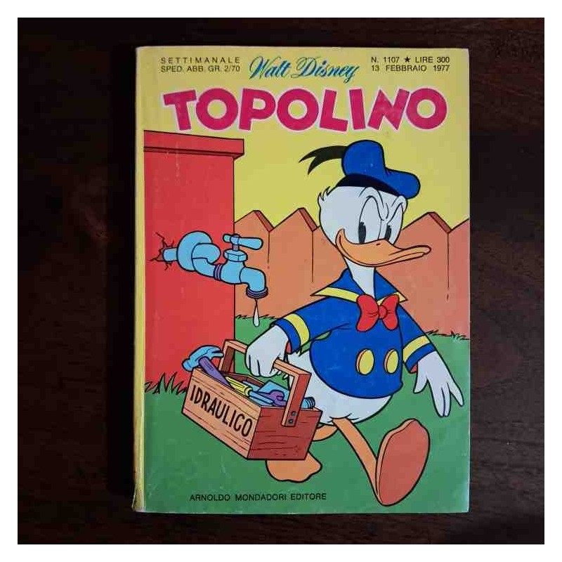 Topolino Libretto n.1107 Walt Disney