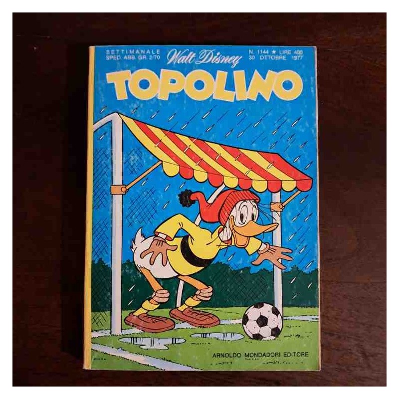 Topolino Libretto n.1144 Walt Disney con bollino