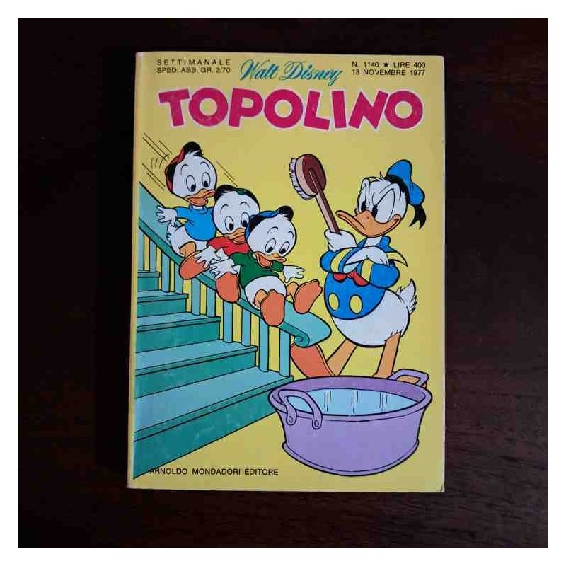 Topolino Libretto n.1146 Walt Disney con bollino