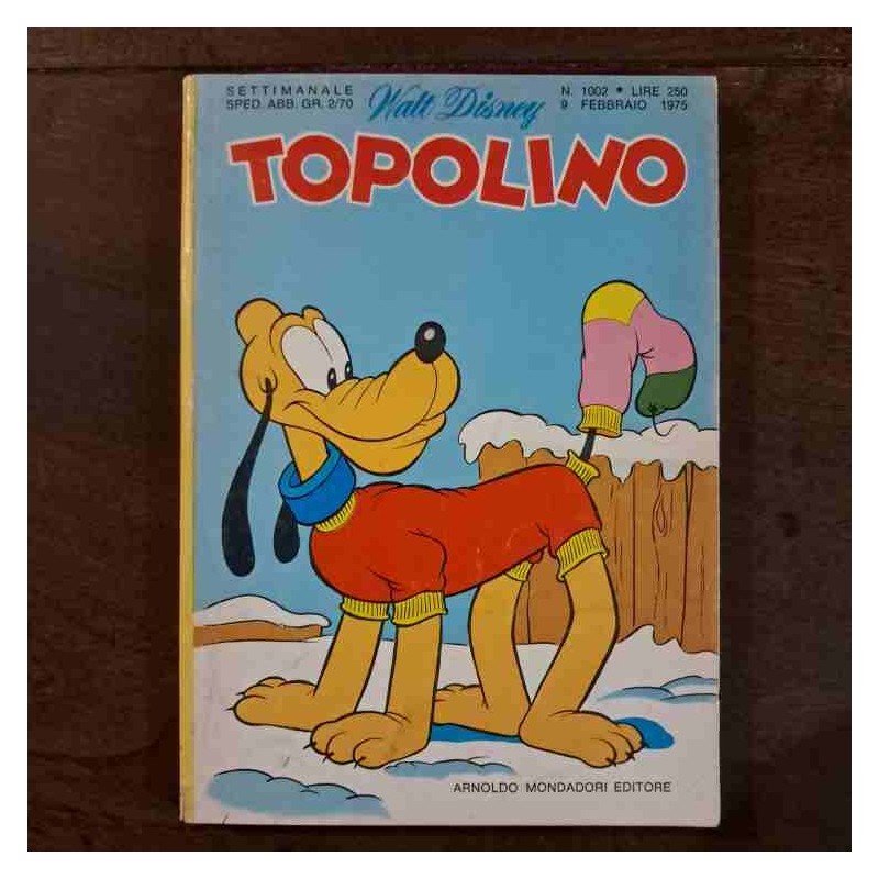 Topolino Libretto n.1002 Walt Disney