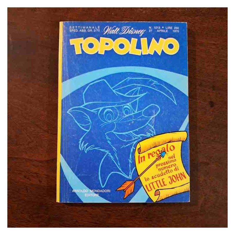 Topolino Libretto n.1013 Walt Disney